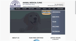 Desktop Screenshot of amcspringhill.com